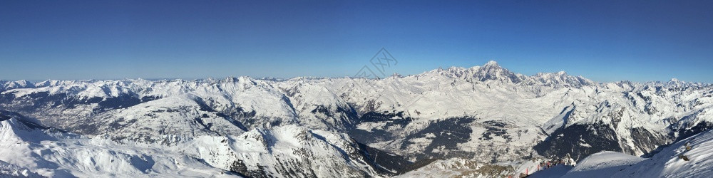 雪山的美景图片