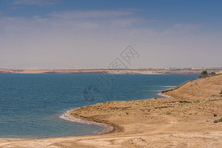 美丽地标约旦死海之景以色列盐高清图片素材
