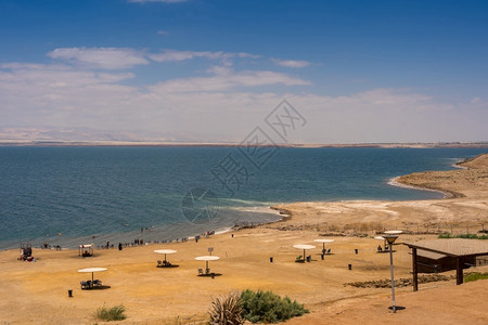 美丽约旦死海之景自然旅游图片