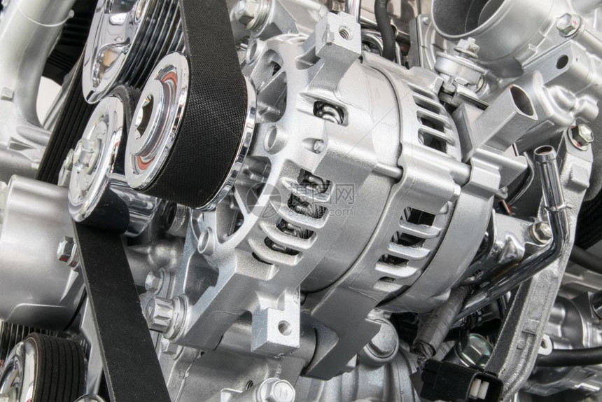 技术车辆引擎汽发动机关闭汽车发动机的一部分图片