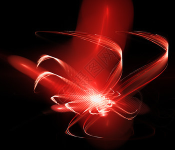椭圆形移动颜色电线鲁米诺红色旋风抽象折形背景鲁米诺红色圆风图片