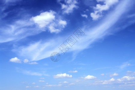 有云的蓝色天空夏多云青色图片