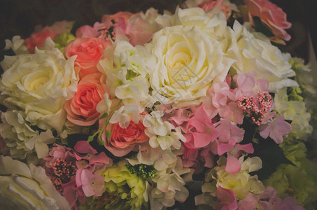 美丽的花朵玫瑰古典婚礼白色的自然图片