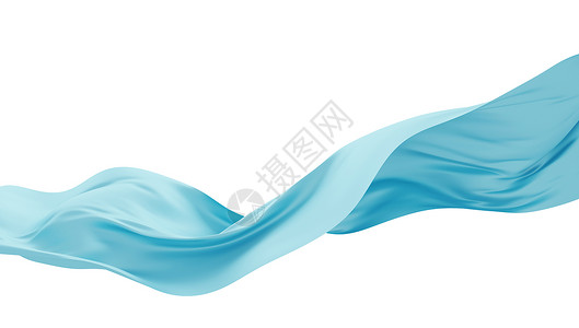 风吹麦浪有创造力的白色插图背景3D变形风吹着设计图片