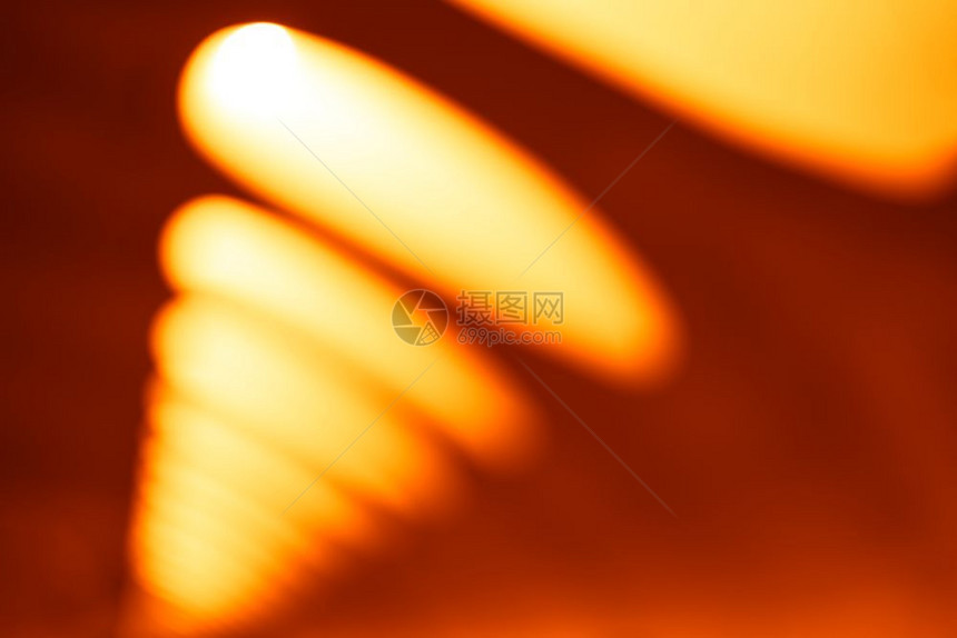 辉光重点对角橙色办公室灯散景背对角橙色办公室灯散景背高清颜色图片