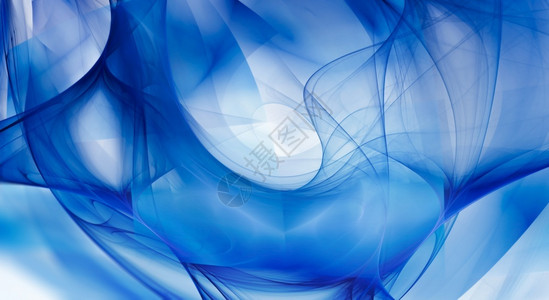 海浪蓝色的光滑线平抽象蓝背景色图片