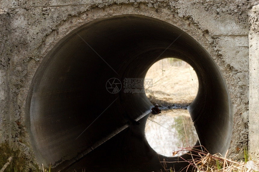 生态混凝土排下水管道污染环境建造水图片