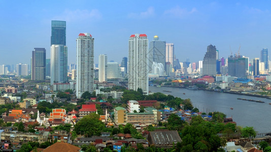 曼谷市市中心风景图片