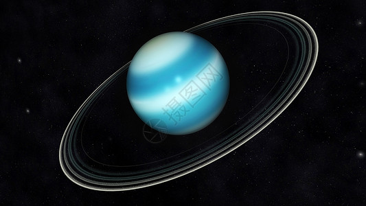 轨道大气层全球的天王星数码字说明背景图片