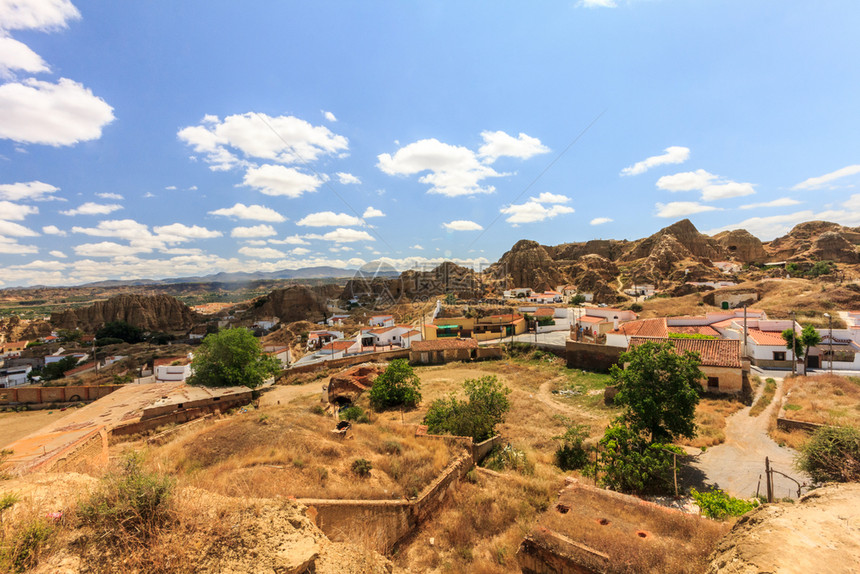 财产家园西班牙格拉纳达省Guadix的洞穴住宅区居人图片