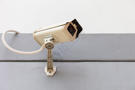 检查相机大楼的闭路电视安保摄像头极安全高清图片素材