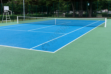 线条合身游戏蓝网球庭外门体育法背景版面空间图片
