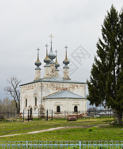 寺庙俄罗斯苏兹达尔古代东正教堂老的历史图片