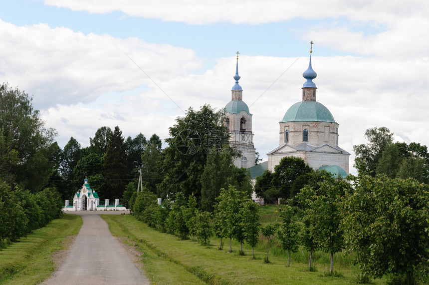 旅游宗教俄罗斯弗拉基米尔地区Florischi村Vvedensky寺庙1798韦登斯基图片