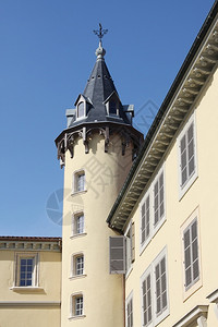 法国旧里昂圣吉安万国宫罗讷城市历史的图片