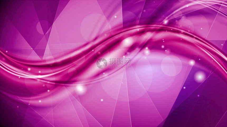 明亮的紫色闪科技大浪背景公司的几何艺术图片