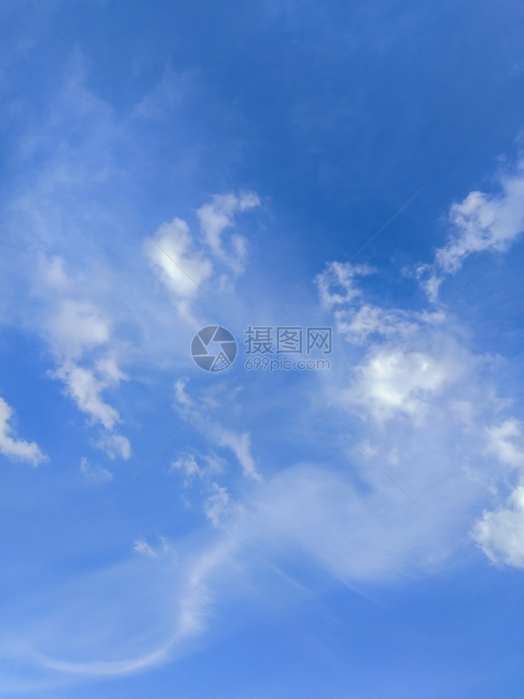 天空和美丽的云彩气场景抽象的图片