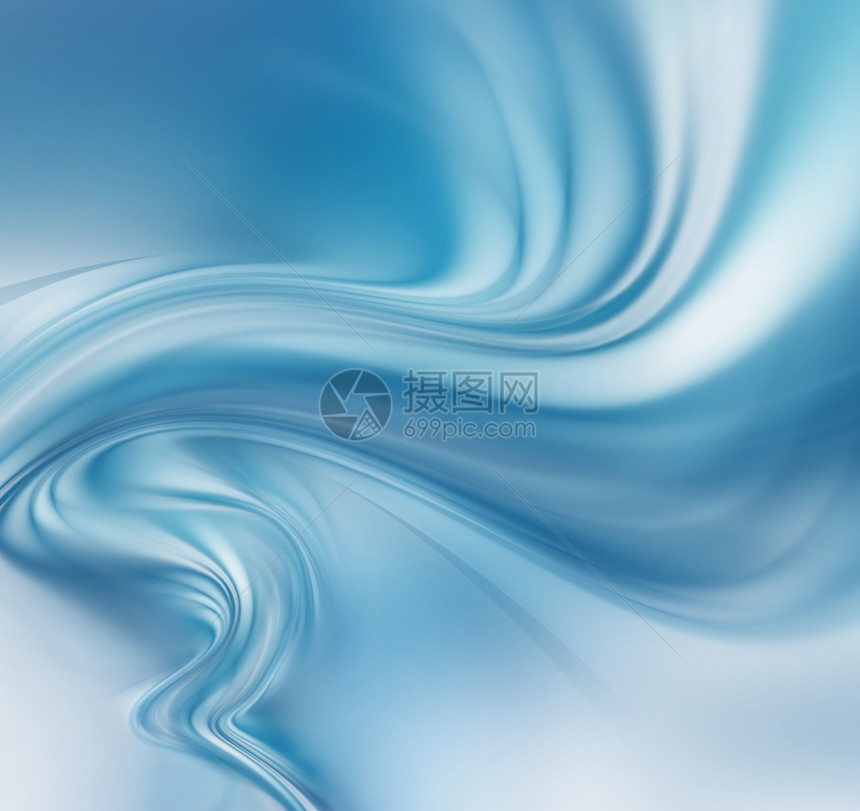 白为背景的抽象蓝色龙卷风活力旋自然图片