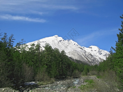 雪山风光图片