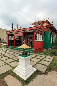 修道院旅游户外俄罗斯布里亚特佛教寺庙IvolginskyDatsan图片