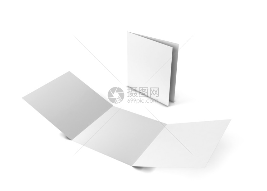 覆盖空白的样本以色背景孤立的3d广场小册子插图图片