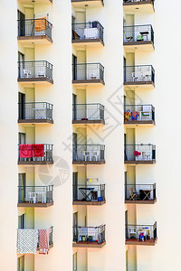 欧洲阳台葡萄牙与许多公寓和阳台一起建房住宅家复杂的设计图片