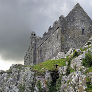 爱尔兰Tipperarary县著名的堡绿色图片