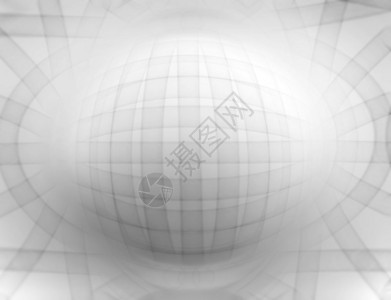 白色的明亮抽象水平黑白3d球体抽象插图背景水平黑白图片