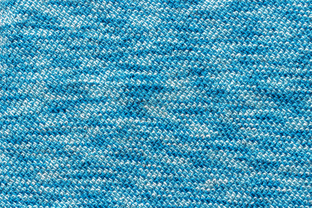 绿松石质地编织有缝线的手工造织物与蓝色纱布捆绑在一起空气设计图片