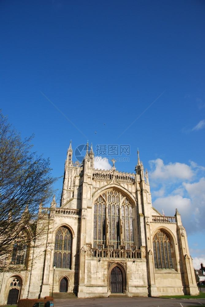 英语崇拜老的著名Gloucester大教堂英国联合王图片