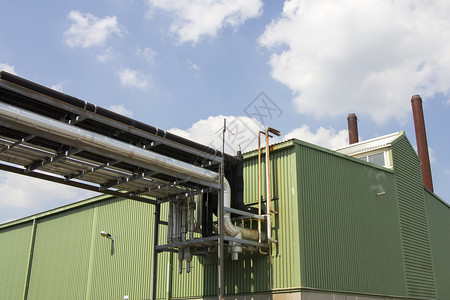 重的工业油厂机械通风系统金属管的用于一个工厂的机械通风系统图片