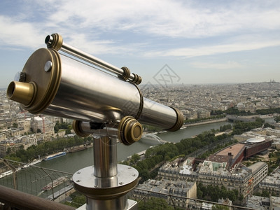 间谍玻璃巴黎望远镜场景光学的图片