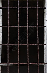 安全保护旧楼的铁栏窗有栅危险刑事图片