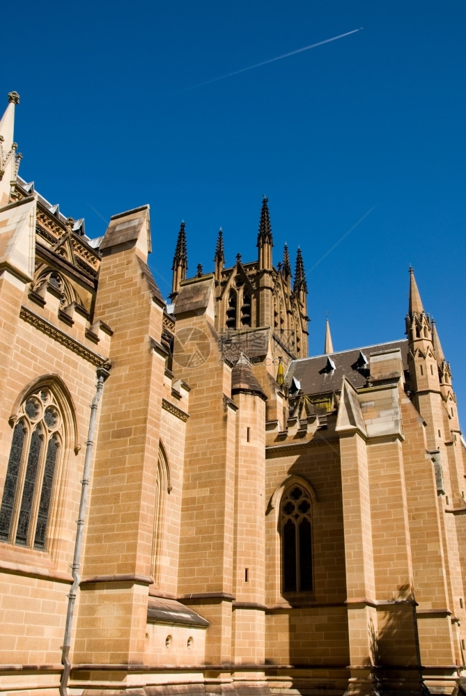 澳大利亚悉尼圣Maryrsquos大教堂建筑特征澳大利亚悉尼著名的建筑学历史图片