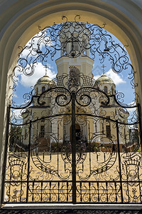 基督圆顶金属俄罗斯考卡萨Nalchik市玛格达琳教堂图片