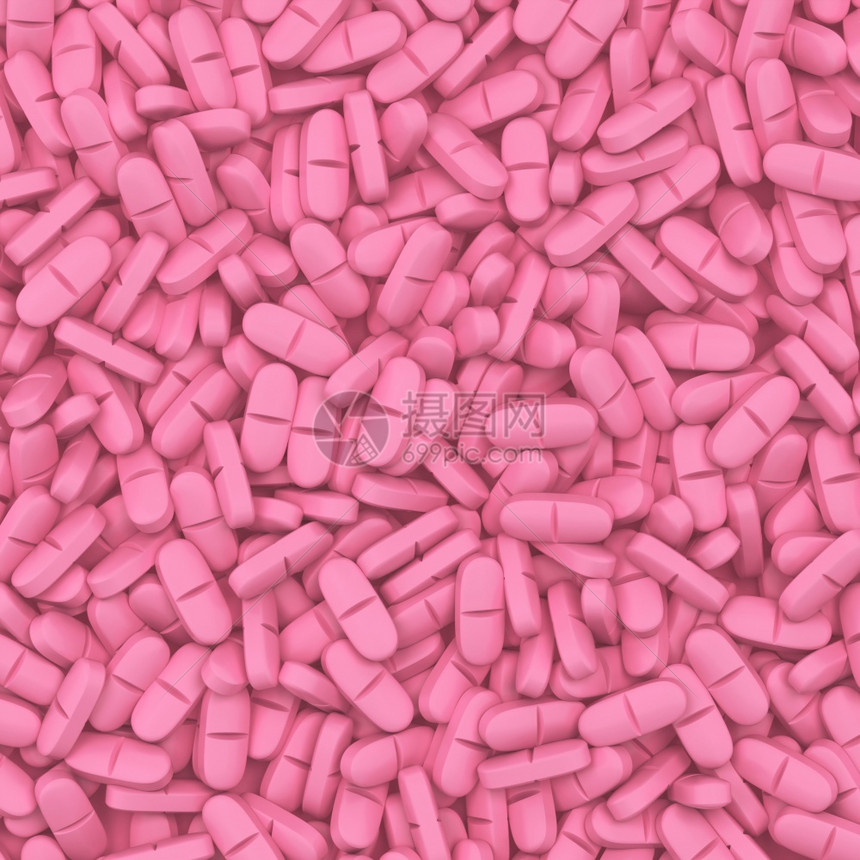 粉色胶囊药物图片