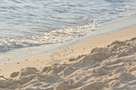 金的海洋泡沫波与冲击沙滩粒子大型封闭背景纹理泡沫浪与撞击沙滩波与泡沫沙滩西班牙语背景图片