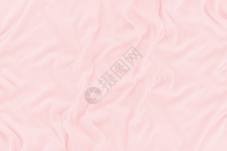 闪耀柔软的玫瑰平滑优雅粉色丝绸纹理可用于背景图片