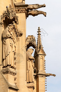 天主教文化法国梅兹圣埃蒂安教堂详情法国雕像图片