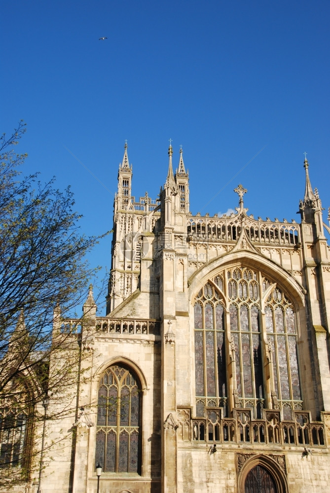 格洛斯特宗教著名的Gloucester大教堂英国联合王上帝图片