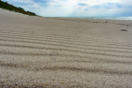 美丽海洋沙子背景的质地海子背景滩图片