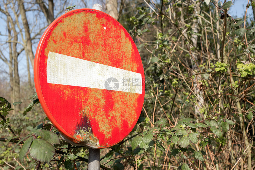 规则进入荷兰Leidschendam的禁止出入标志象形图图片