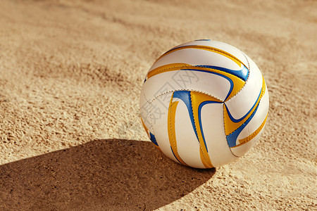 游戏运动户外沙滩排球在上玩的白图片