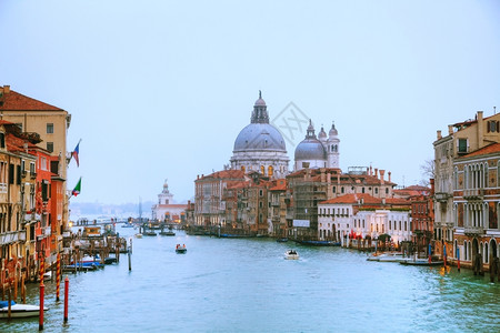 威尼斯人血管深夜清晨圣玛丽亚德拉萨鲁特欧洲图片