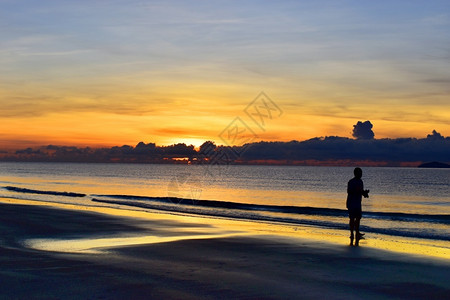 异国情调娱乐旅游热带海滩泰国SunSet泰国走图片