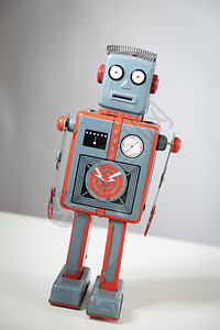 古代机器人怀旧老的象征自动化高清图片素材
