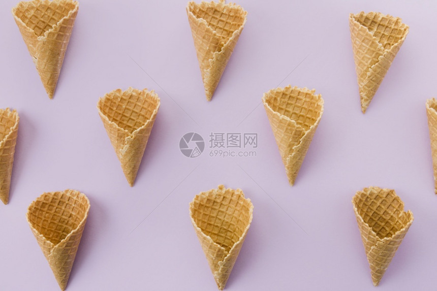 高清晰度光照未满华美短冰淇淋玉米饼优质照片美的面粉织物质量图片