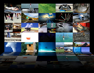 大型多媒体视频墙宽屏幕网络流媒体电视节目控制板技术引领图片