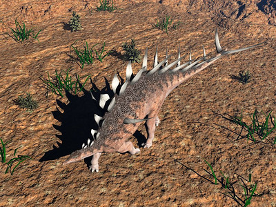 大量的尺寸在沙漠中行走的恐龙由在沙漠中的恐龙3D转化而来的三巨头强大图片