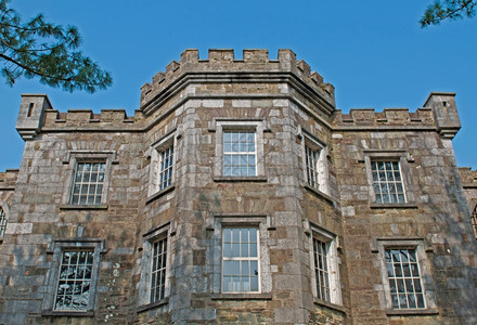 爱尔兰CorkCork市古历史高尔监狱细胞著名的花园图片